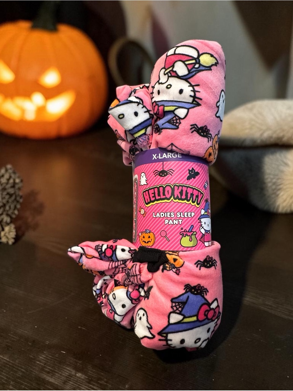 Hello Kitty Pink Sleep Pajama Pants - X-Large
